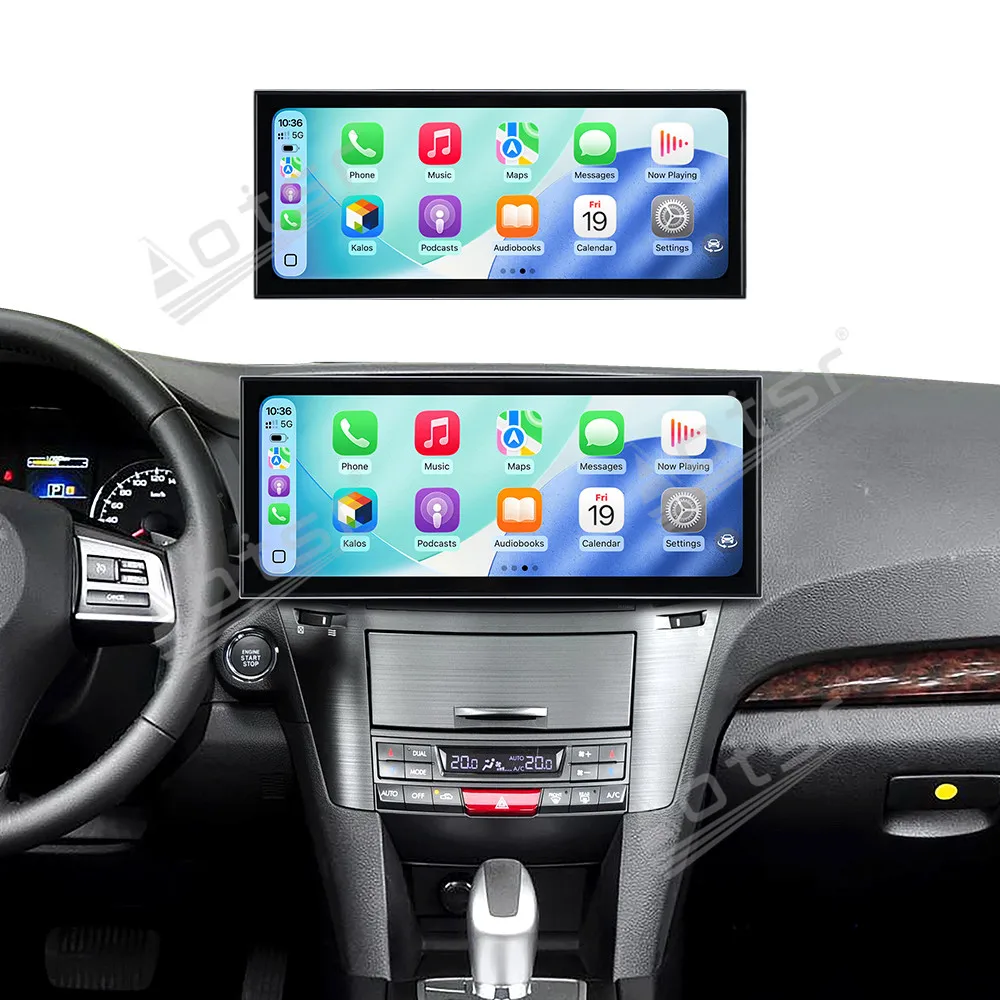 

15,8-дюймовый сенсорный экран для автомобиля с GPS-навигацией и мультимедиа для Subaru Legacy/Outback 2010-2014, поддержка CarPlay и Android Auto