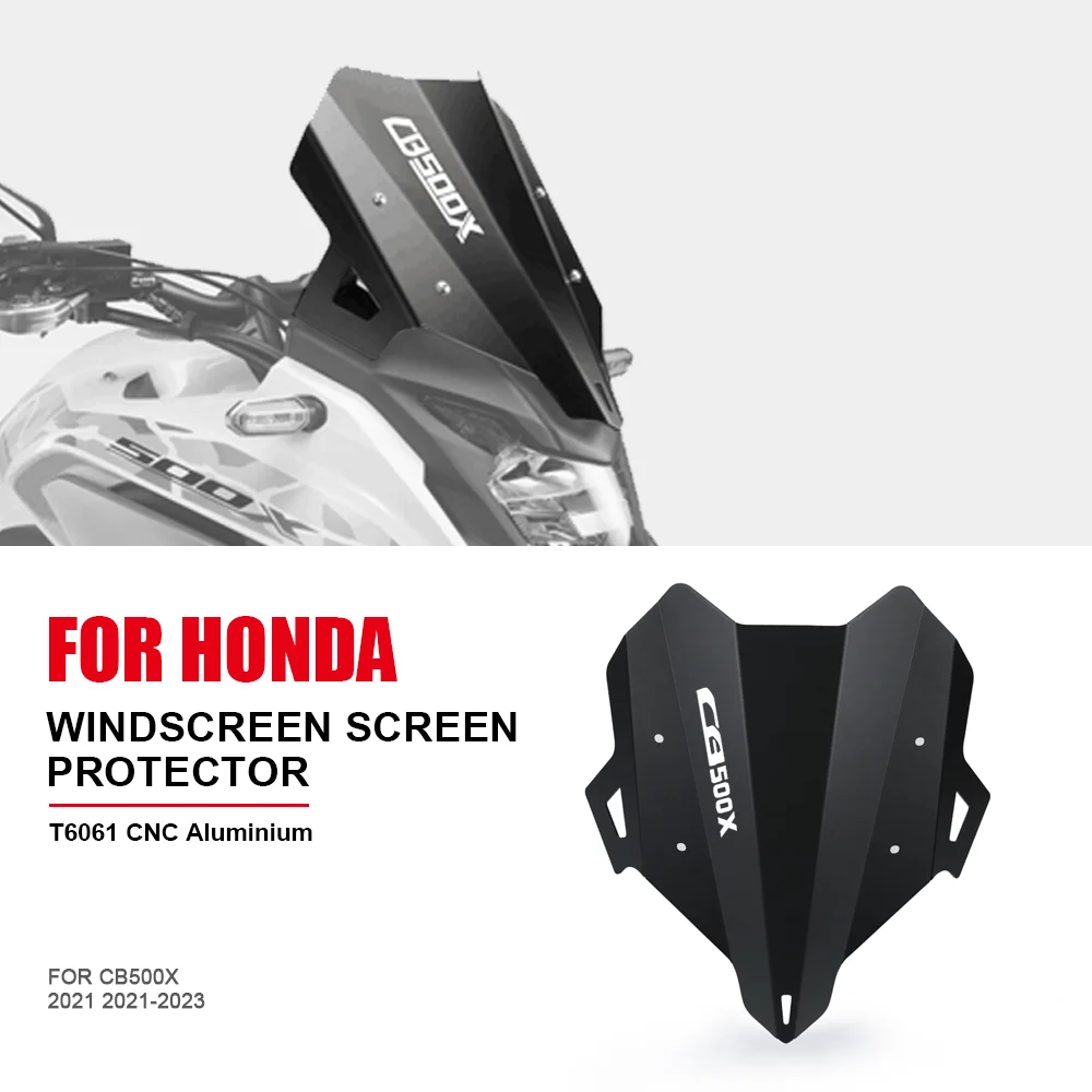 

For Honda CB500X CB500 X 2019 2020 2021 2022 2023 Windshield Fairing Guard Windshield Protector Motorcycle Accessories CB 500X