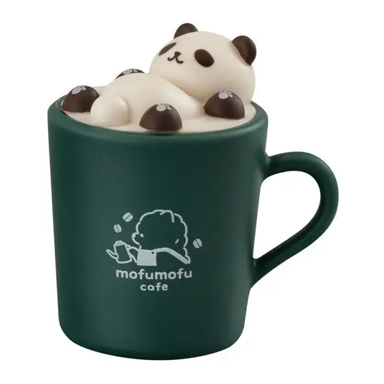 Bandai Capsule Toys Simpatico animale a forma di riposo Tazza da tè Gachapon Machine Miniature Mascotte Figure Giocattolo Regali di compleanno