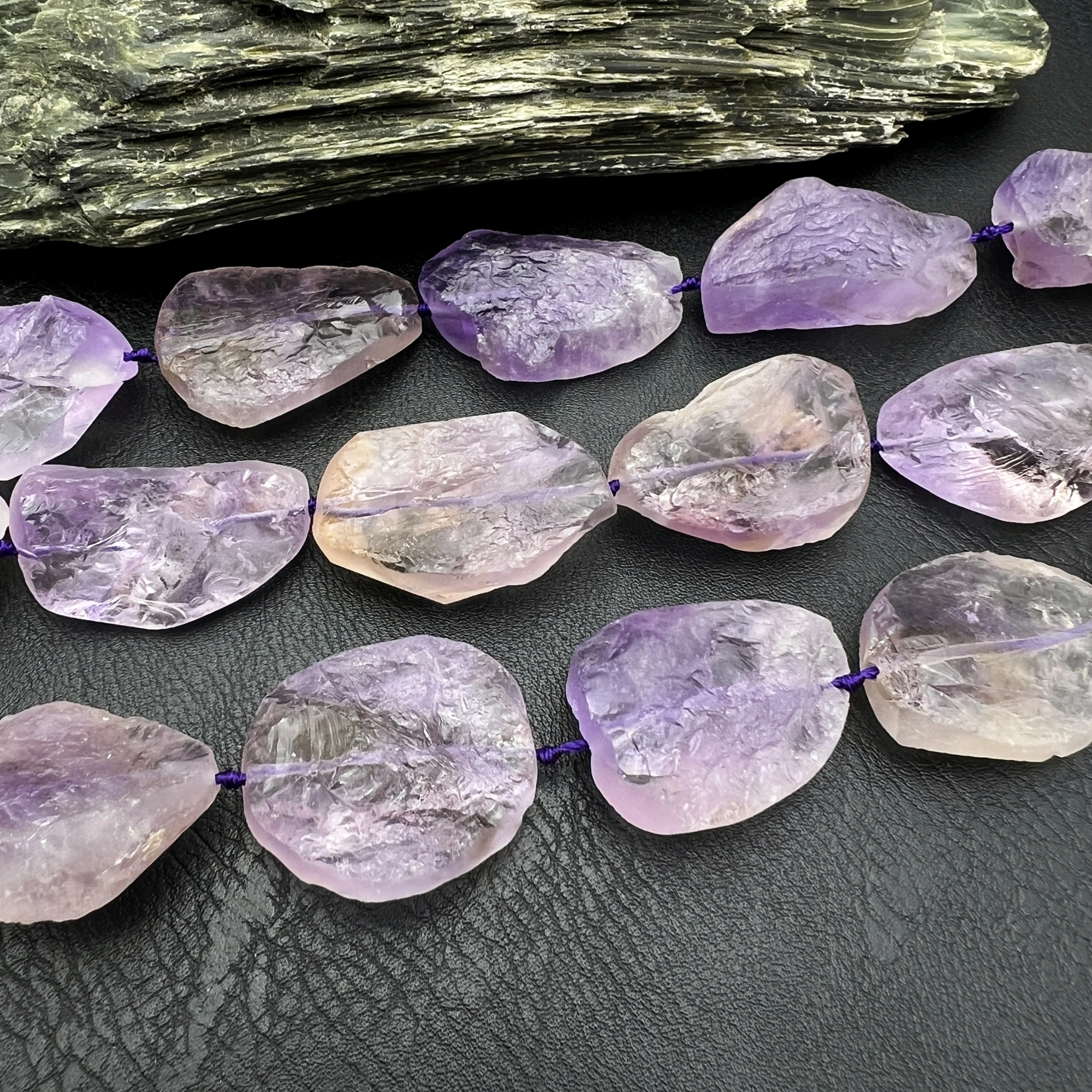 Large Rough Crystal Quartz Natural Ametrines Amethysts Raw Nugget Beads For DIY Jewelry Making MY240532