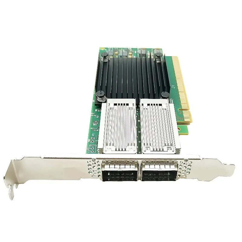 MCX516A-CDAT 2x100GbE Ethernet Network Interface Adapter Card ConnectX-5 Dual QSFP28 Port PCIe 4.0 X16 Server