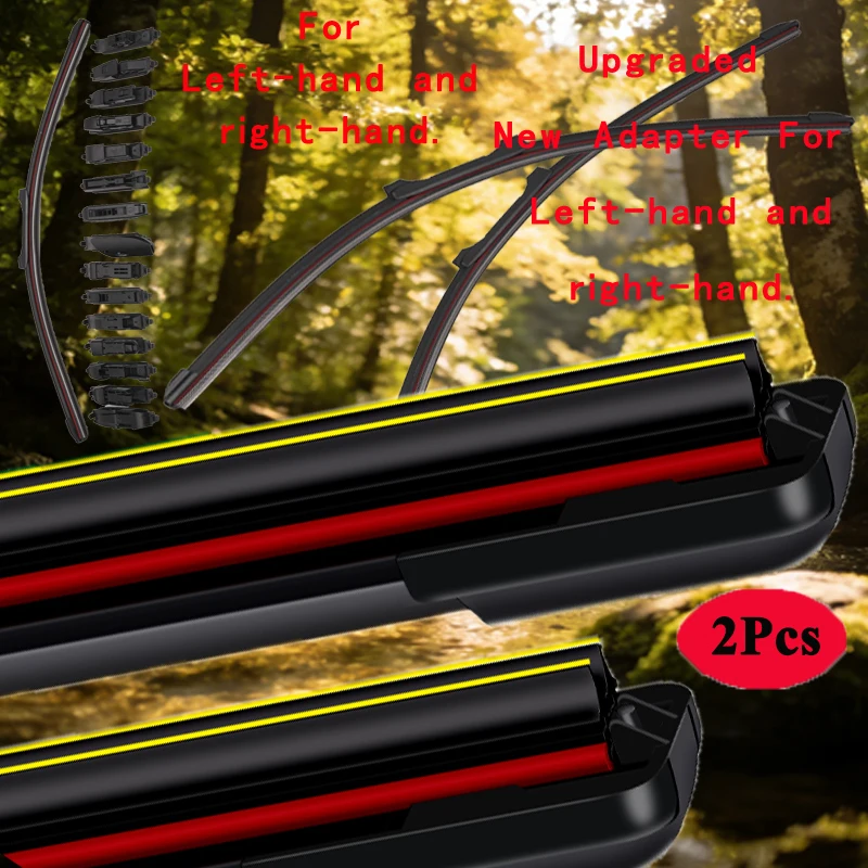 

Для Renault Arkana 2018-2024: Новые щетки стеклоочистителя лобового стекла, аксессуары для мойки, замена для чистки окон