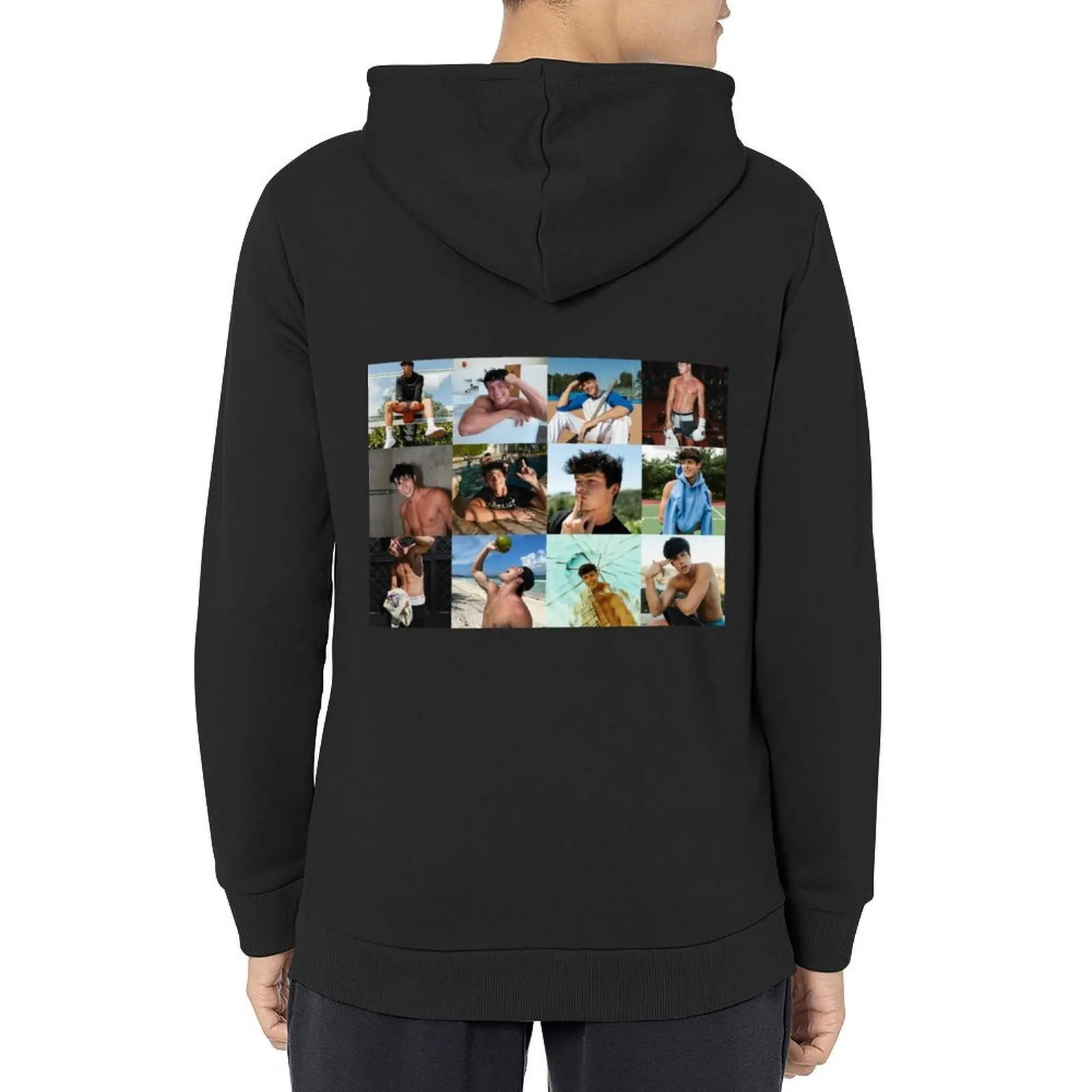 

Blake gray collage Hoodie winter clothes japanese style korean clothes fashion men new hoodies and sweatshirts