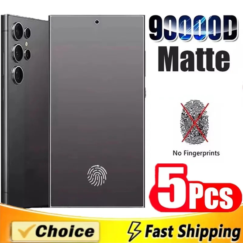 

Matte Screen Protector For Samsung A56 5G S24 Ultra S25 S23 S22 S21 Plus S20 FE A36 A26 A16 A55 A52 A54 A53 A51 A33 A16 A34 A35