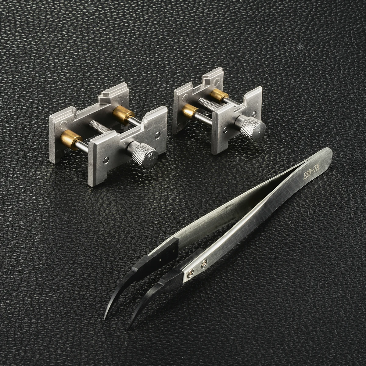 Watch Movement Holder Tool Wristwatch Parts Dust Air Blower Pump ESD-7A TweezersTool Watch Movement Repair Tool
