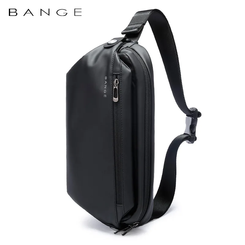

BANGE Tide Chest Package Waterproof and Erosion Resistant Young Fashion Sports Chest Bag Short Trip Messengers Bag