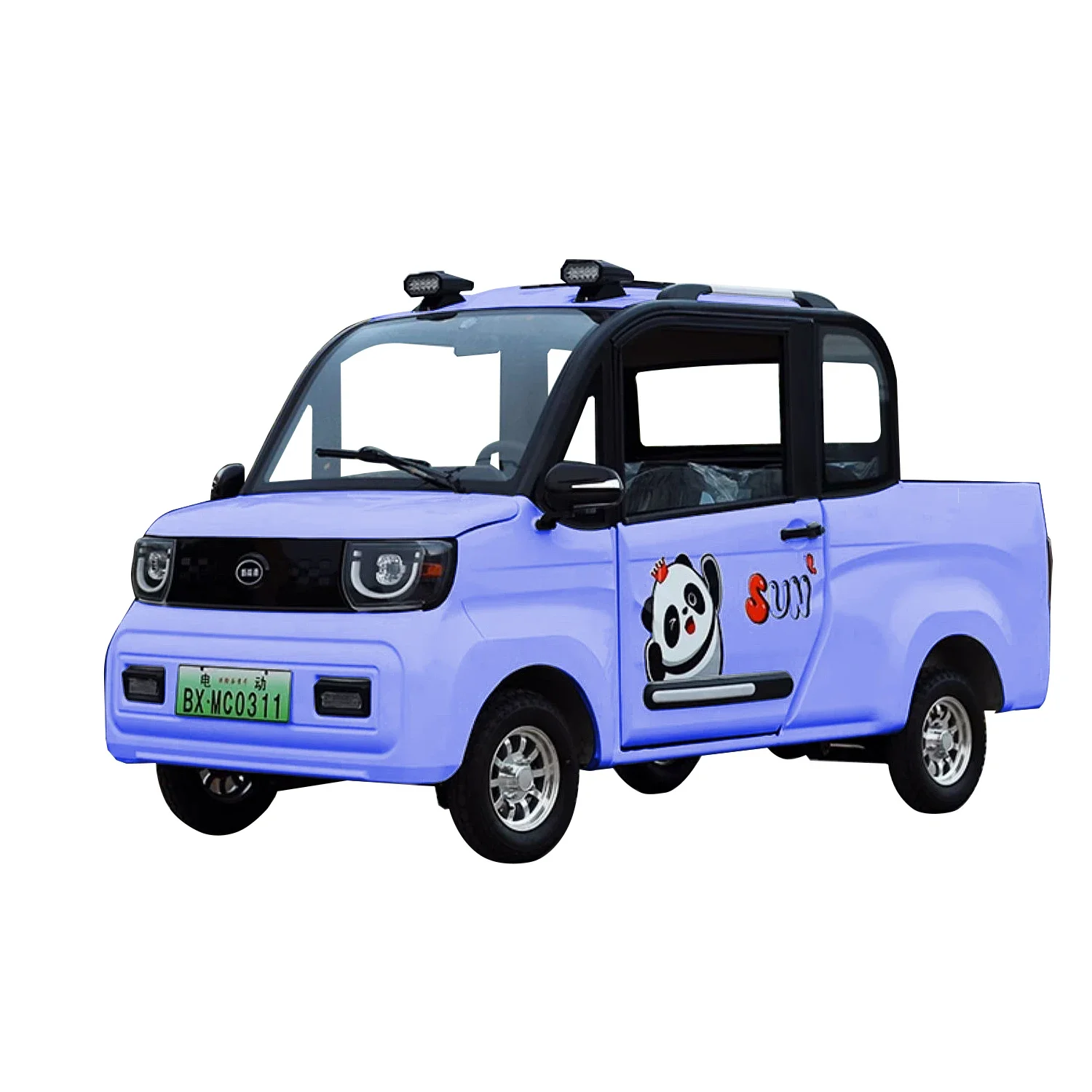 new arrival 4 seater mini climper electric-pickup-truck electric car