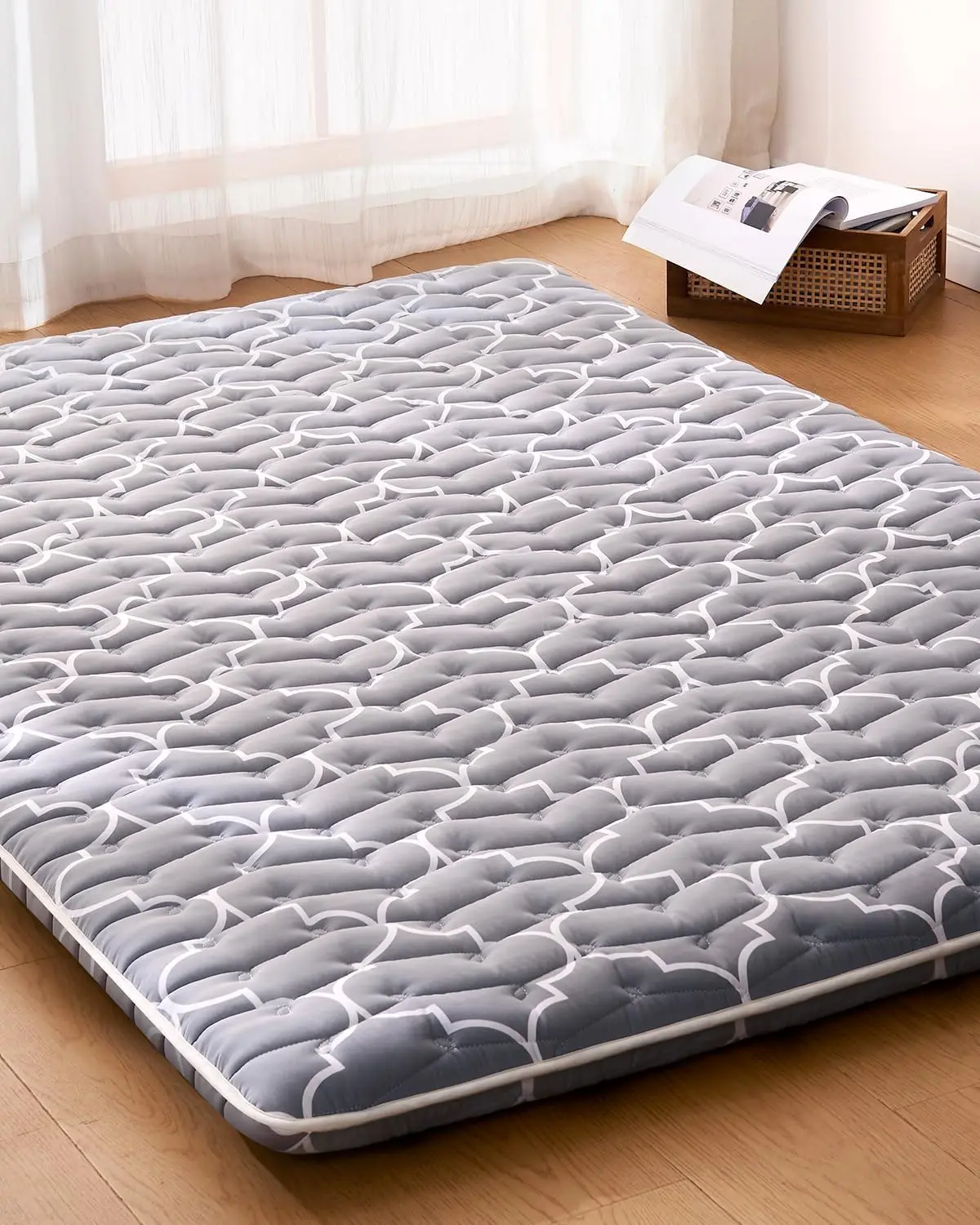 6th Generation Japanese Floor Futon Mattress, Queen Size 60