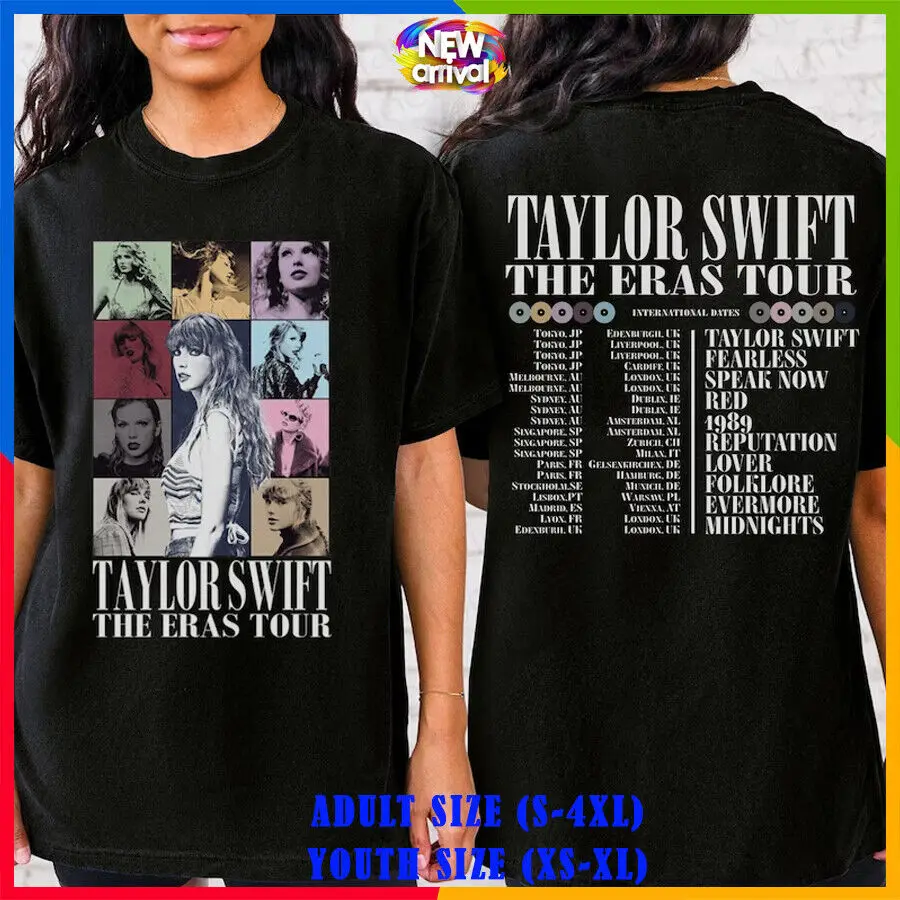 HOT SALE!!! 2024 The Eras Tour Concert Taylor International Dates 2024 T-Shirt