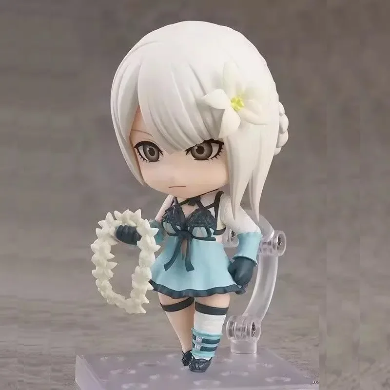 10cm NieR Replicant Figures Kaine Action Figures with Joint Kawaii Girl Q Version Model Ornaments Doll Collection Gift Kid Toy