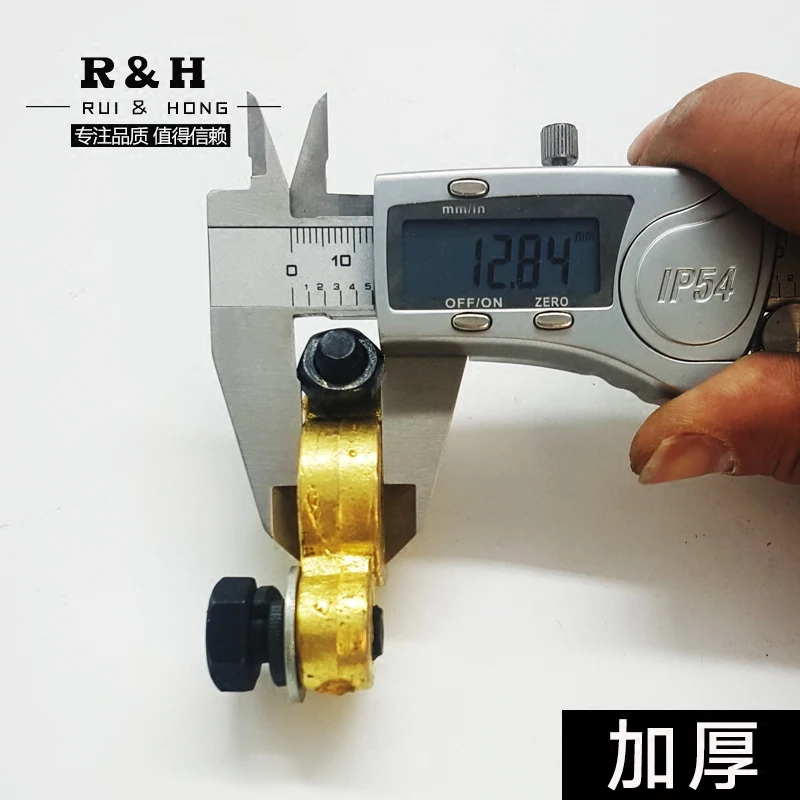 for Car battery column wiring terminal head, battery pile head clip clip, pure copper, one pair, thickened