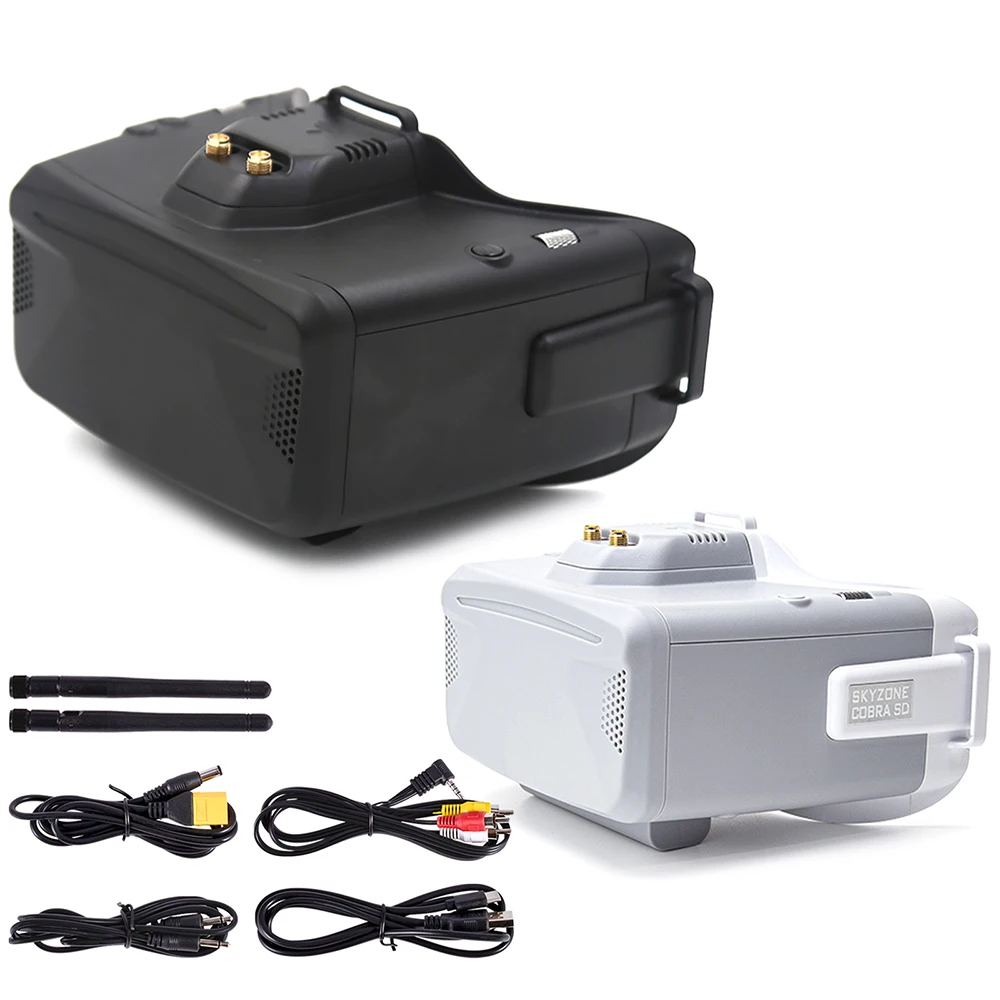 SKYZONE Cobra SD X V4 FPV Video Goggles Receiver 5.8G Head Tracker DVR for FPV Racing Drone