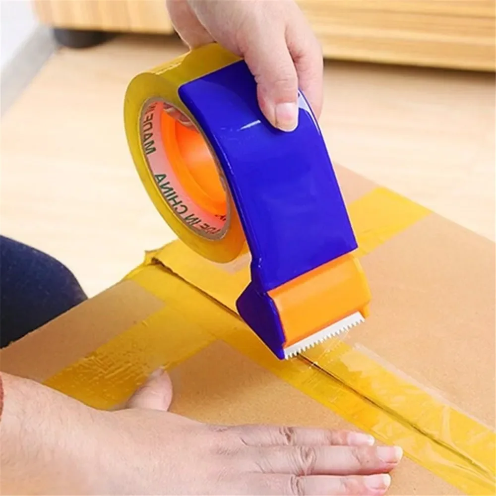 48mm/60mm Plastic Tape Dispenser Sealing Packaging Parcel Machine Manual Roller Tape Cutting Machine Sealing Packer Tool