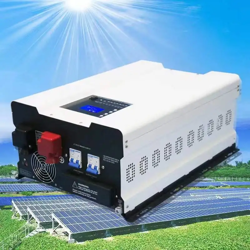 

DC 48V 96V AC 110V 220V 6kw 8kw 10kw12kw автономный гибридный инвертор с разделенной фазой 100A 120A 200A MPPT солнечное зарядное устройство