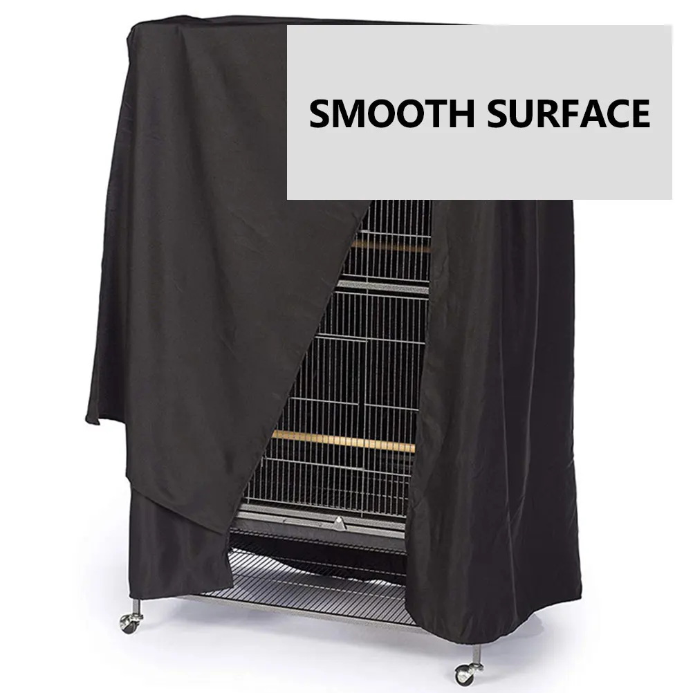 

Bird Cage Dust Cover Waterproof Protection Cover for Birdcage Black Light Shield Easy Clean Durable Foldable Storage Optimized