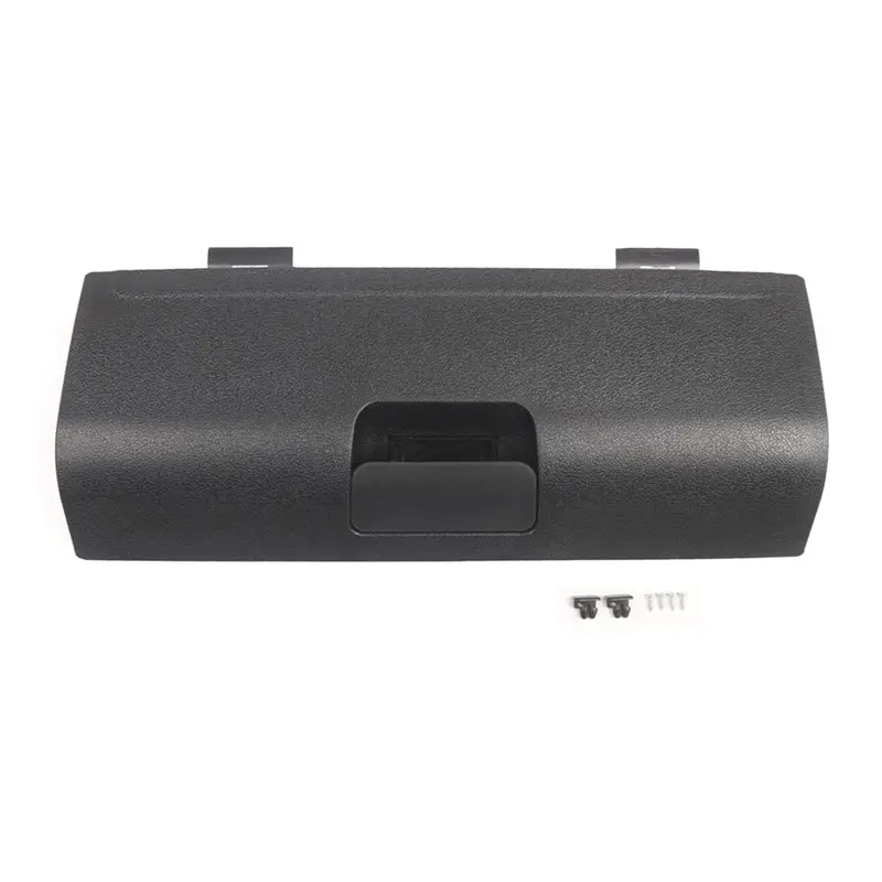 AB96-Black Glove Box Lock Lid Flap Glovebox Cover For VW Caddy 2K1 03-10 2K1857122