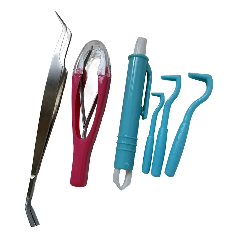 Dog Tick Remover Tool Tick Remover Kit for Cats and Dogs Flea Remover Comb Lice Supplies for Pet Dog Cat Human Horse
