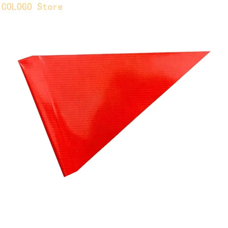 Garden Decoration And Safety Flag Pennant Tear Resistant Waterproof Bicycles Decoration for Bike Wheelchairs Camp Tent D0LD