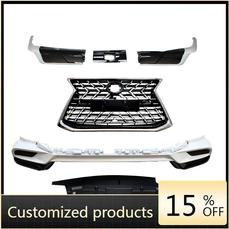 

Deren High QualityTDCMY High Quality% Fitment Automobile BodyKits Front Grille Rear Bumper Car BodySet LX570