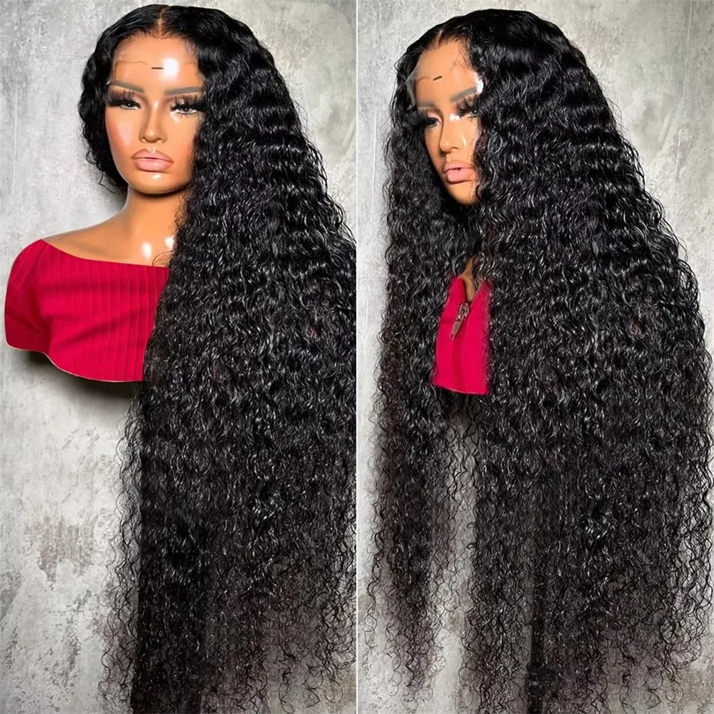 200 Density 32 38 Inch 13x6 HD Transparent Loose Deep Wave  display picture 3
