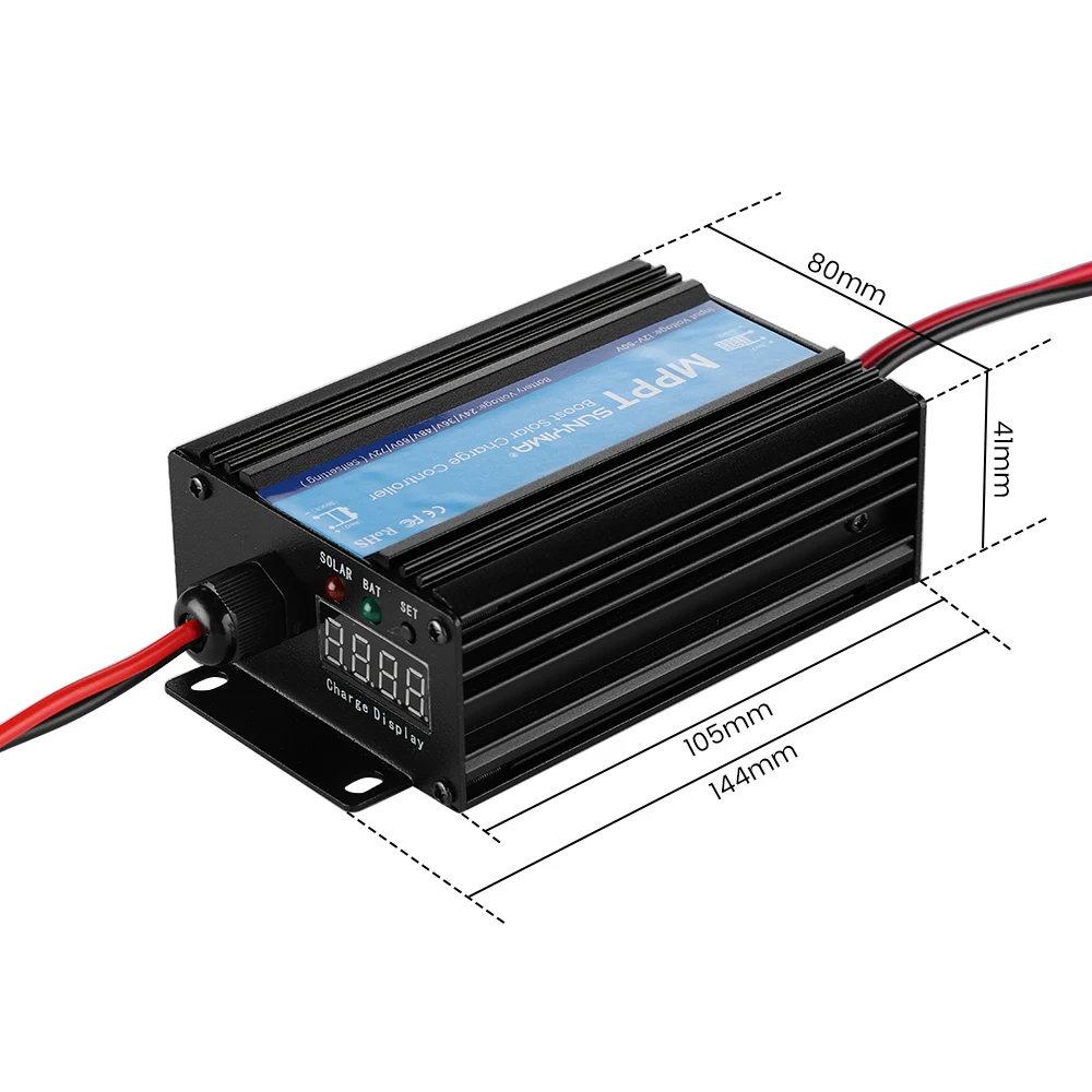 SUNYIMA MPPT 300W 600W 24V/36V/48V/60V/72V regolatore di carica solare Boost per regolatore di tensione di ricarica per veicoli elettrici
