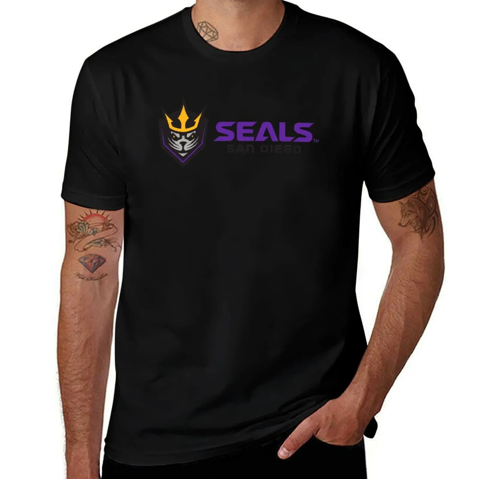 

San Diego Seals T-Shirt man graphic t shirt graphic t shirts for man man t shirts graphic T-shirt