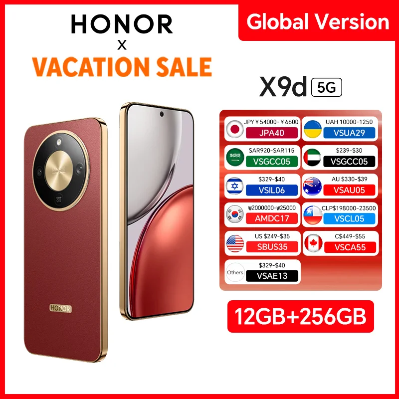HONOR X9d : Le Smartphone Ultime Autonomie & Photo 108MP