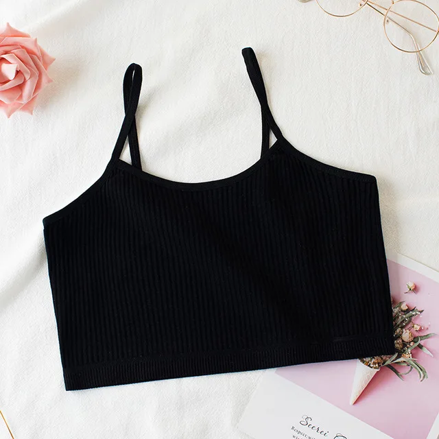 2022 New Girls Bras Teenage Women Camisole Girls Training Bras Underwears Tops for Girls
