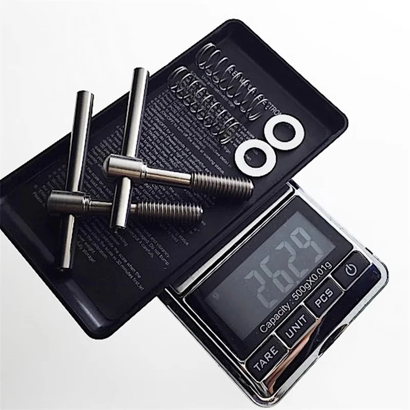 مشبك مفصلي من التيتانيوم بمقبض تثبيت إطار Brompton Cline Pline #6