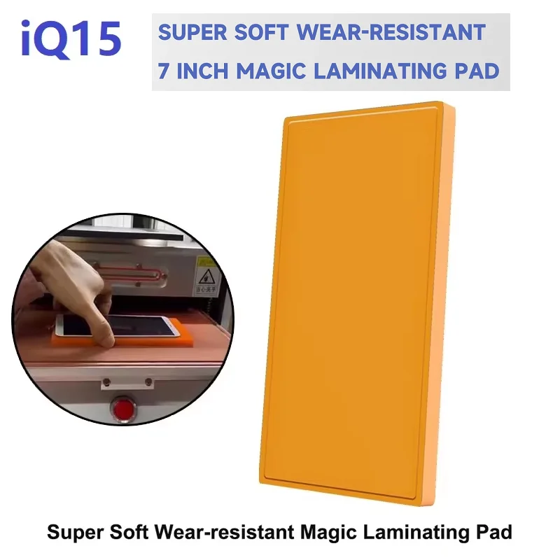 iFixes IQ15 7 Inch Magic Laminating Pad Mobile Phone Curved LCD Screen Fix Slicone Mat Tool for OCA Laminating Pressure Screen