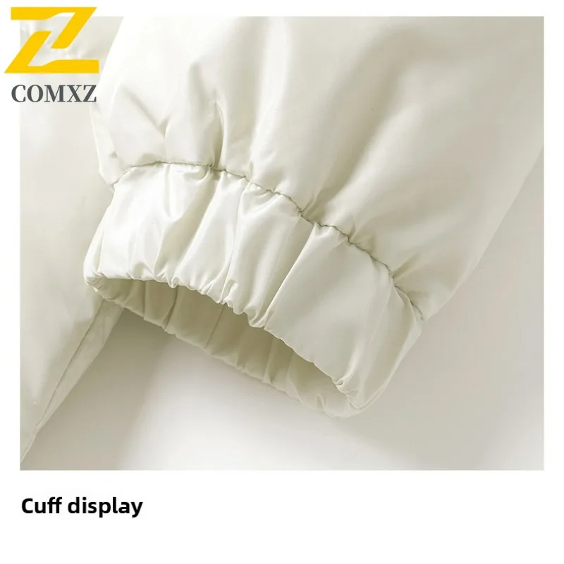 COMXZ chaqueta de pan para hombre 2025 esquí al aire libre nieve resistente al frío chaqueta acolchada de viaje de alta calidad chaquetas cómodas de invierno de calle