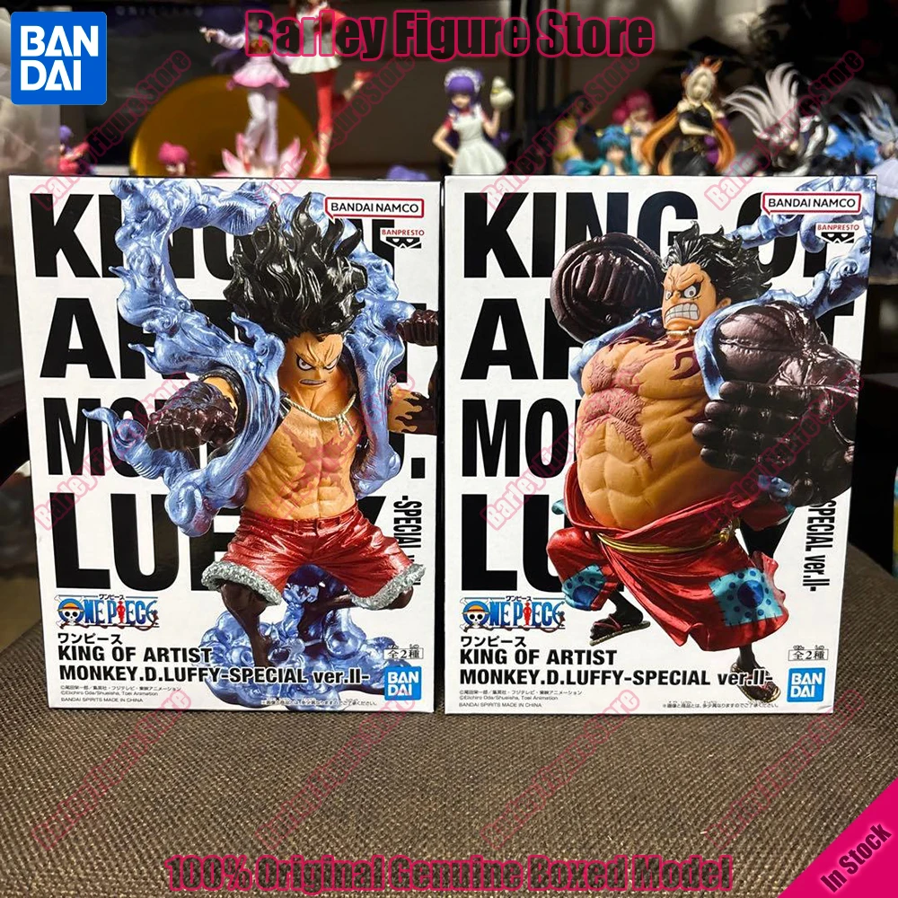 

Новинка 2026 года в наличии: Оригинальная фигурка Banpresto ONE PIECE KING OF ARTIST LUFFY GEAR4 Boundman Wano Repaint Ver. Аниме-фигурка в подарок