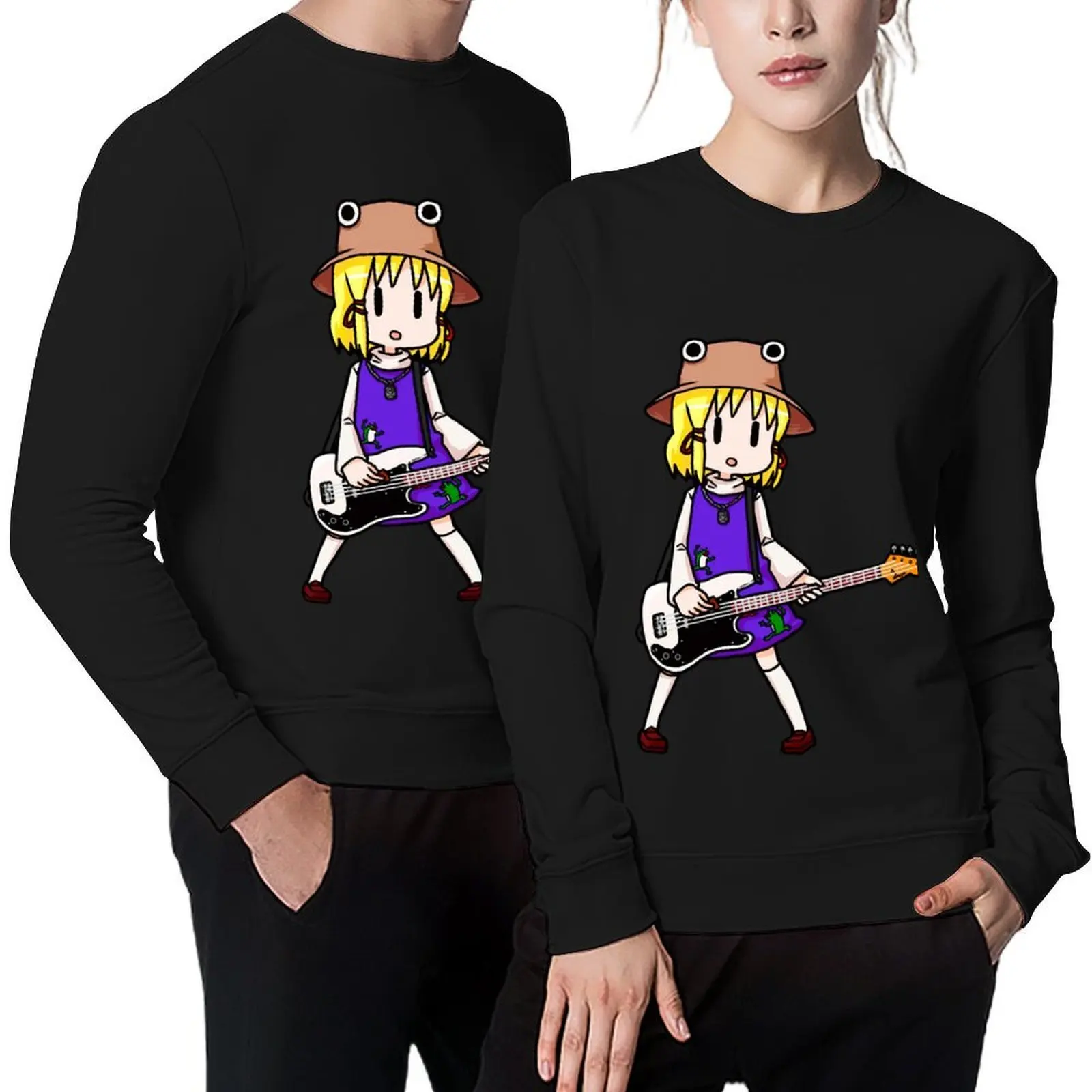 

Chibi Suwako Moriya ~ Touhou Pullover men clothes korean clothes mens clothes men's sweat-shirt sweatshirt