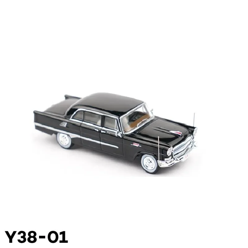 

Xcartoys 1:64 Hong-qi CA72 Y38-01 Black Alloy Simulation Model Car