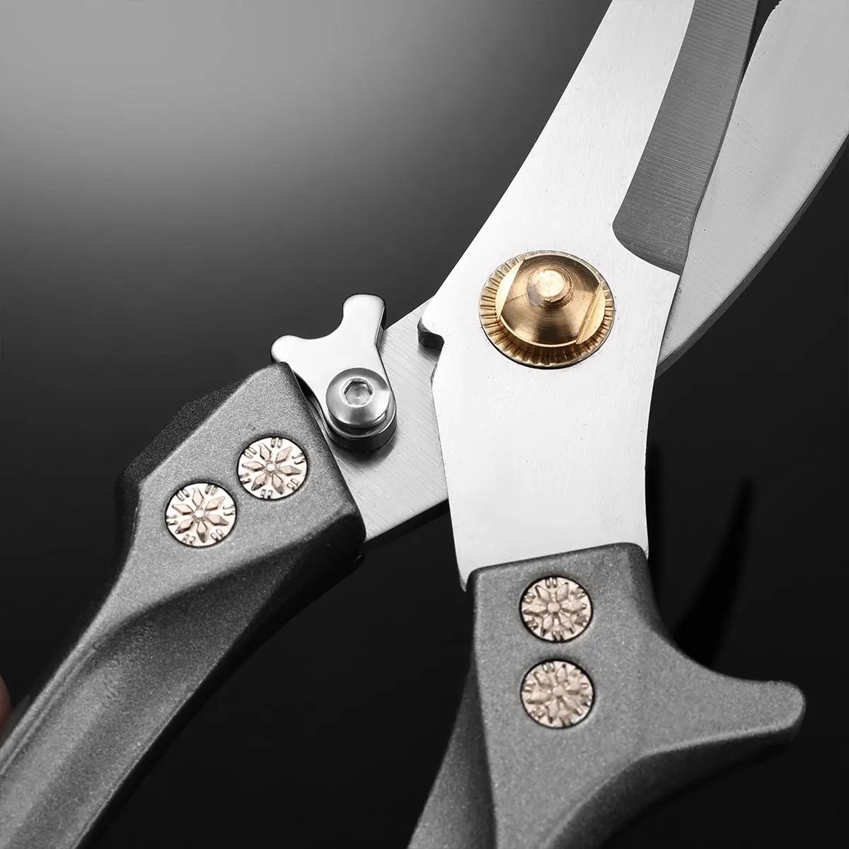 

Heavy Duty Kitchen Scissors for Chicken Bones, Multi-Purpose Stainless Steel Food Scissors, Poultry Fish Powerful Cutting Shears