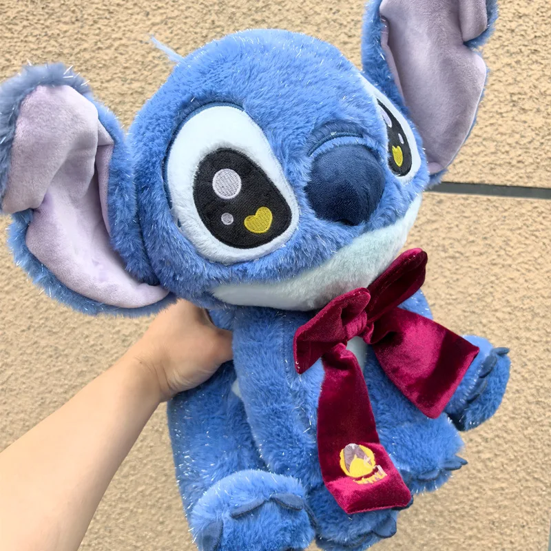 ตุ๊กตาสติทช์น่ารักจากดิสนีย์ ตุ๊กตาส่องแสงเต็มตัว ของขวัญวันเกิด/คริสต์มาสสำหรับเด็ก ของเล่นตุ๊กตาสัตว์น่ารัก ขายส่ง