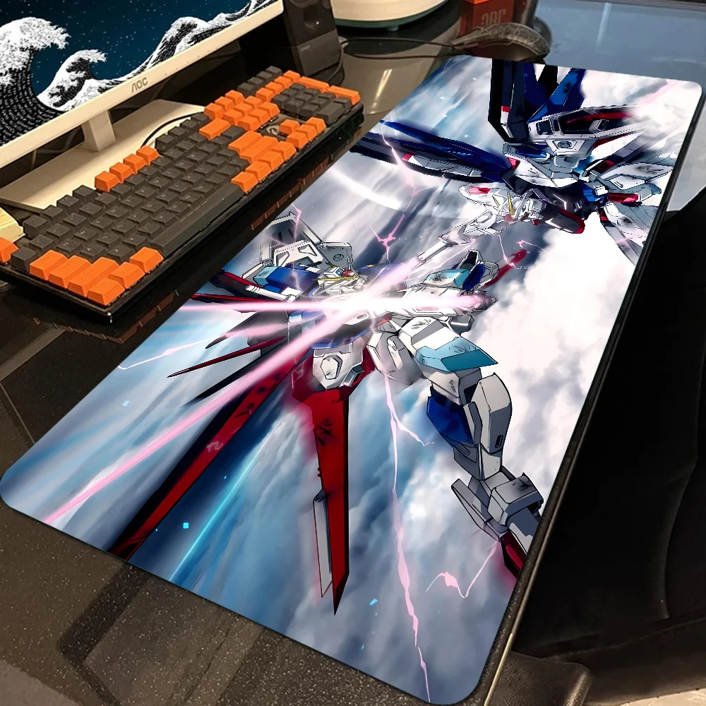 G-Gundam Mousepad Large Computer Gaming Accessories MousePads Desk Mats Anti-slip Laptop Soft Mouse Pad