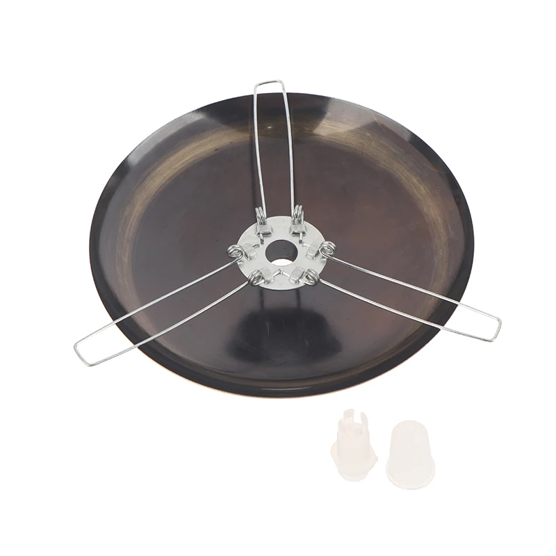 

Diameter 10cm; 12cm Flying Saucer Arc Cover Tray Pendant Lamp Ceiling Lamp Accessories Three Forks Fixing Spring + Tension Head