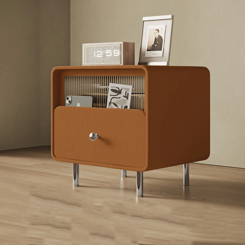 

Decoration Aesthetic Night Table Storage Drawers Aesthetic Night Table Elegant Mesitas De Noches Dormitorio Bedroom Furniture