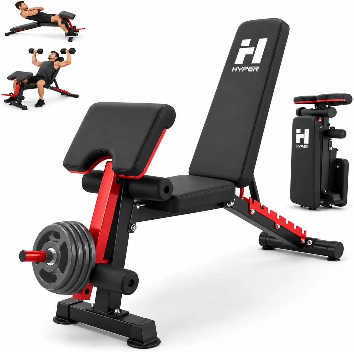 Heavy-Duty All-in-One Weight Bench for Complete Full Body Workout
