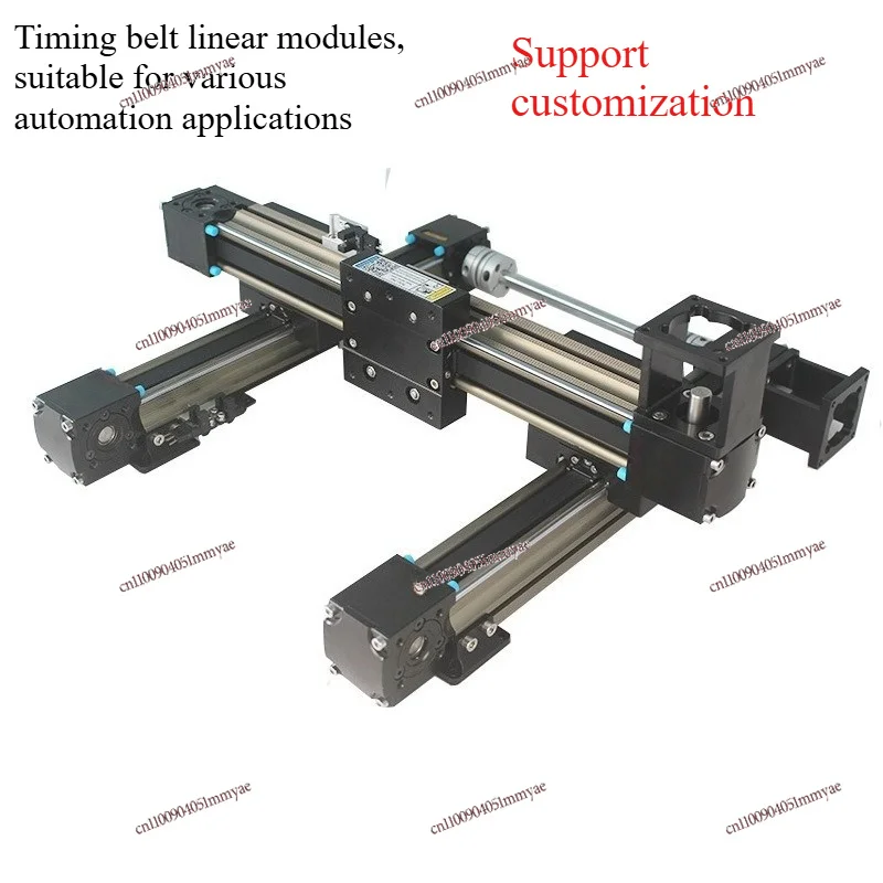 Linear Motion Slide Rail XY Axis Electric High Speed Reciprocating Moving Stage Synchronous Belt Module For CNC