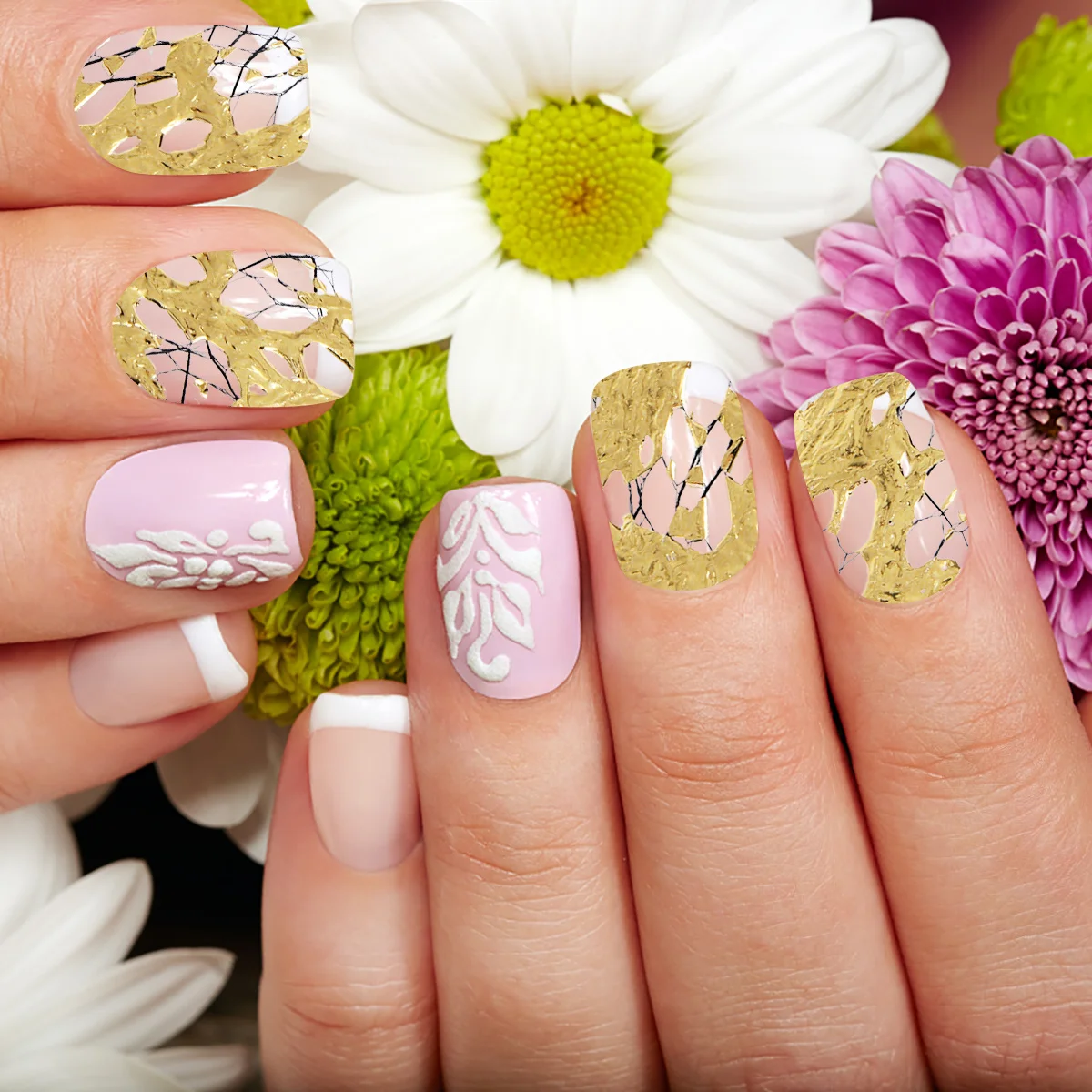 

1 коробка, золотая, серебряная фольга, сетчатая марля, сделай сам, украшения для дизайна ногтей, аксессуары для маникюра, принадлежности для дизайна ногтей для женщин, аксессуары для маникюра