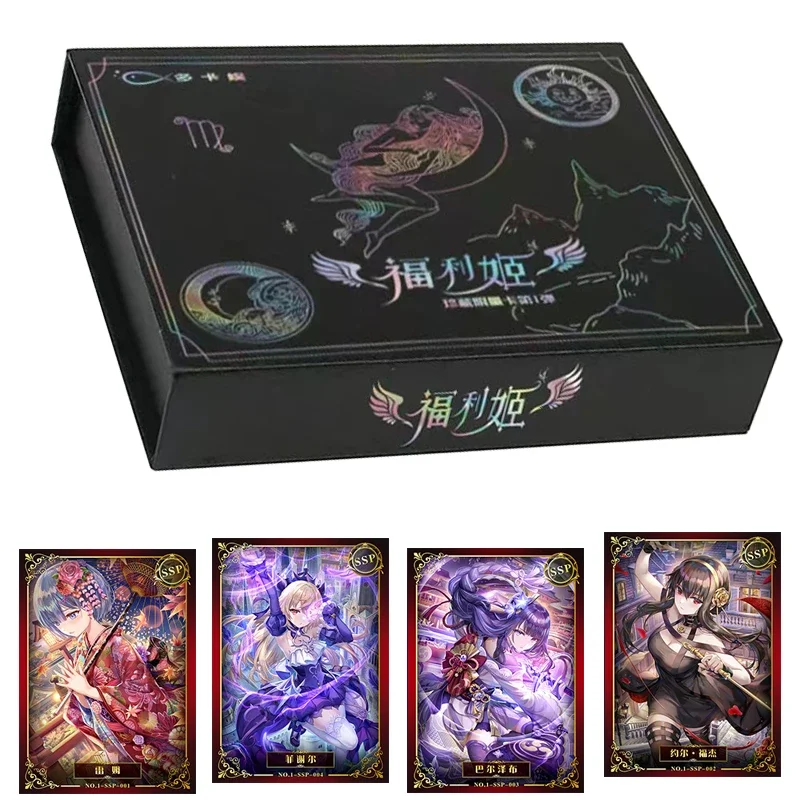 

Goddess Story Collection EX Cards Packs Anime Girls Tsunade Boa·Hancock Chun-Li Rare Limited Card Peripheral Kids Xmas Toy Gifts