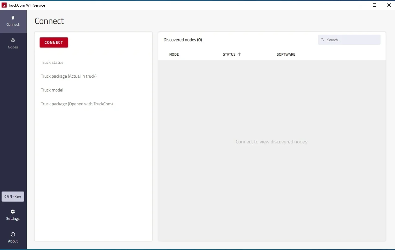 BT TruckCom WH Service 0.10.0 TruckCom Core 0.26.1 Configuration Tool+Database