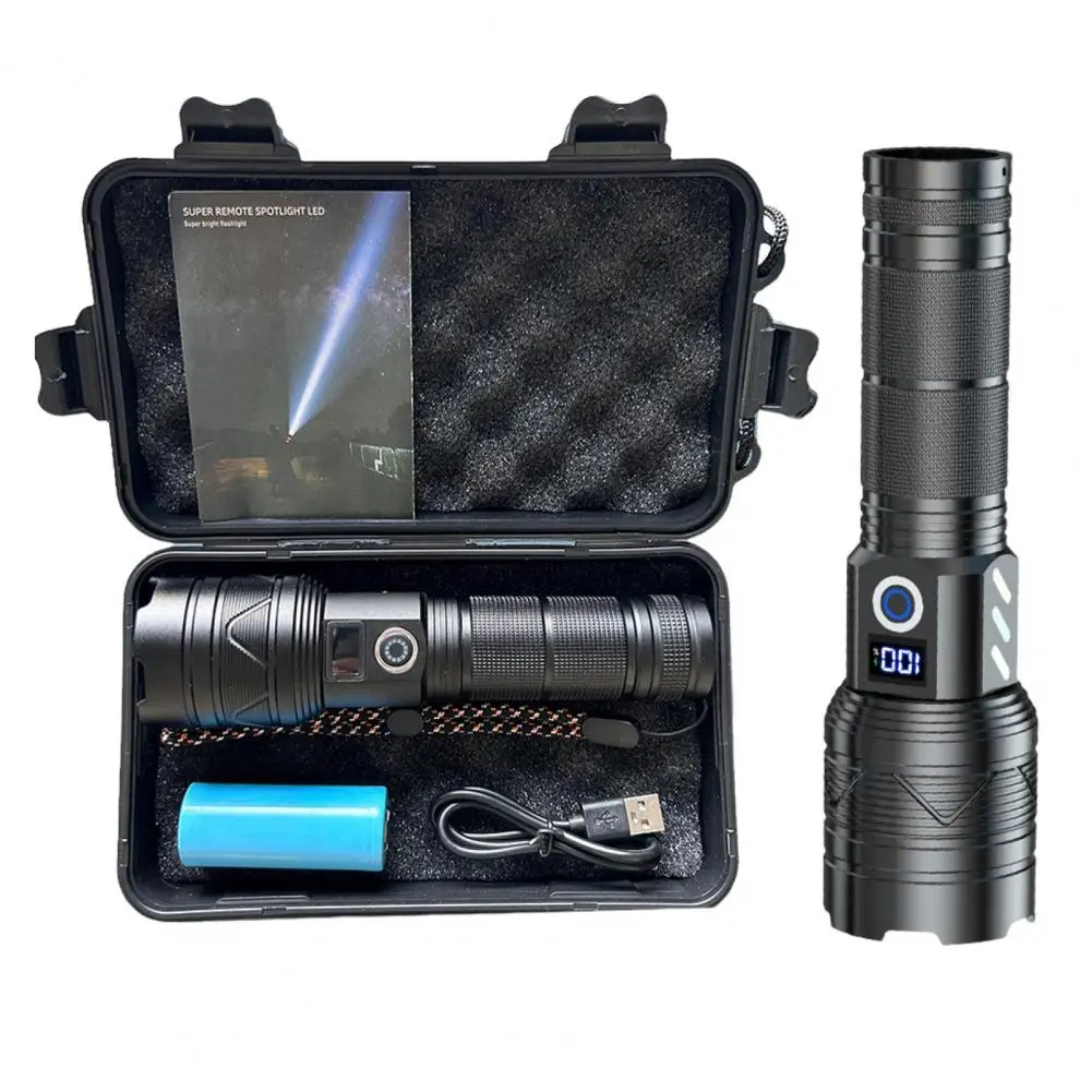 

Ultra-bright Flashlight Long-distance Flashlight Super Bright Usb Rechargeable Led Flashlight with Multiple Modes for Outdoor