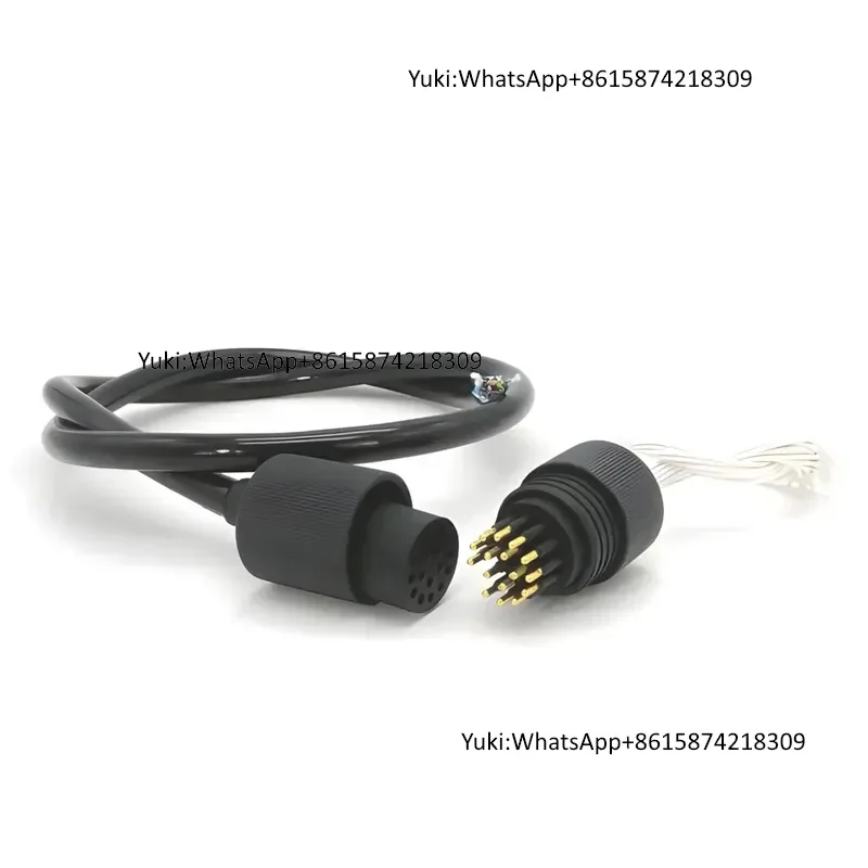 IP69 Bh16m Male Connector 16pin Seawater-Proof for Deep-Sea Rov & Subsea Detection Equipment