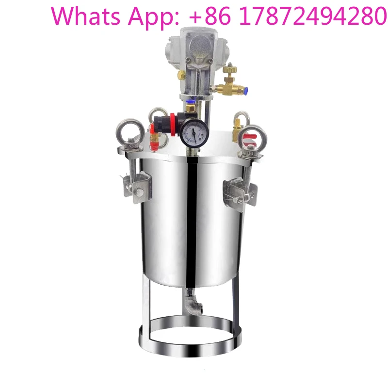 Pneumatic mixing pressure tank 1-100L customizable Stainless steel pressure tank Dispensing Feeding Tank