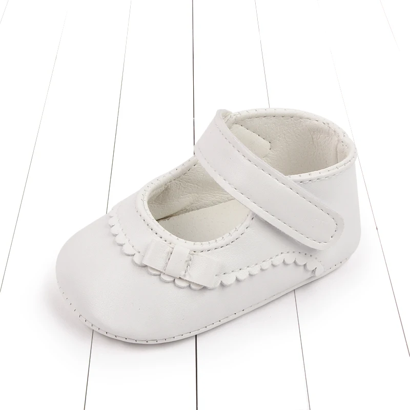 

2025 Baby Girl Shoes Soft PU Mary Jane Casual Walking Shoes Indoor Prewalking Birthday Gift for Baby Girl 0-1 Years D2777