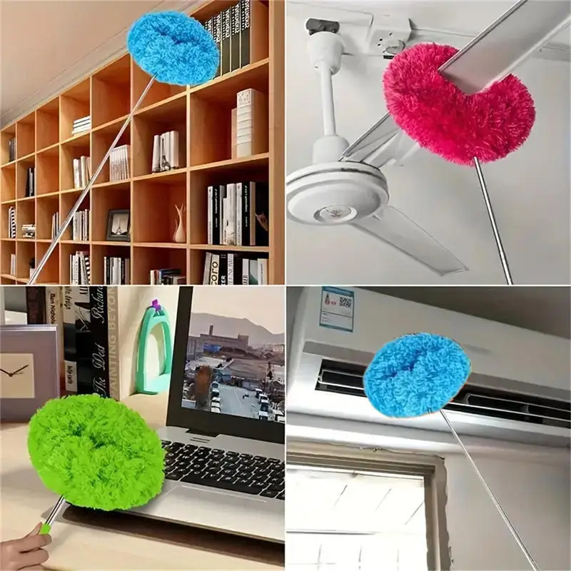 Microfiber Duster Brush Extendable Hand Dust Removal Cleaner Anti Dusting Brush Home Air-condition Feather Car Furnitur Cleaning