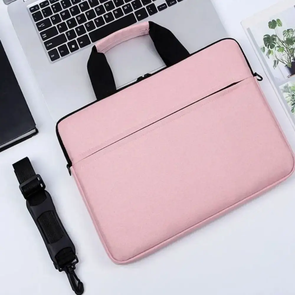 

Oxford Cloth Crossbody Briefcases Waterproof Portable Business Briefcases 15.6 inch Thick Padded Business Tote Bolsas Unisex